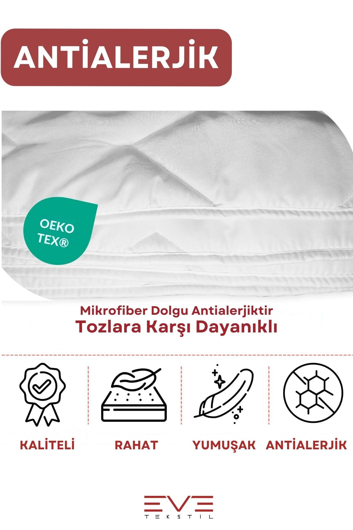 Kapitone Yüksek Kaliteli 4 Mevsim Kullanılabilir Microfiber Soft Tek Kişilik Antialerjik Yorgan