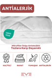 Kapitone Yüksek Kaliteli 4 Mevsim Kullanılabilir Microfiber Soft Tek Kişilik Antialerjik Yorgan