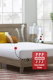 Fitted Pamuklu Bebek / Tek / Çift Kişilik Sıvı Geçirmez Yatak Koruyucu Lastikli Çarşaf Alez