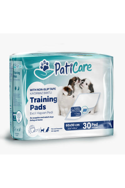 Kaymaz Yapışkanlı Kedi Köpek Tuvalet Eğitimi Pedi 60x90 cm • 30 Adet
