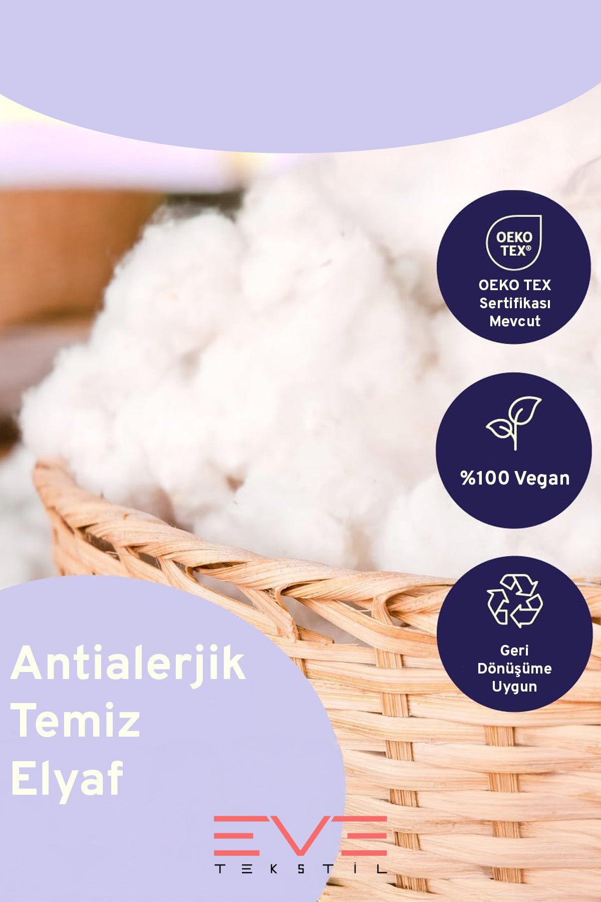 Yastık Yorgan Oyuncak Dolum Malzemesi Antialerjik Yapışmaz 1.Kalite %100 Temiz Silikon Elyaf 250 Gr